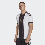 adidas Tim Nasional Jerman 22 Jersey Kandang Asli, Pria, Putih, Ukuran L